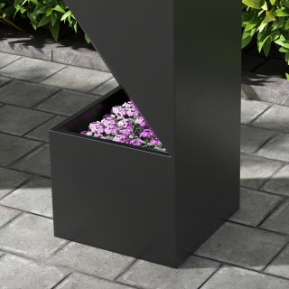 Outsunny φυτευτή εξωτερικού χώρου με 3 περιοχές καλλιέργειας και τρ... Outsunny φυτευτή εξωτερικού χώρου με 3 περιοχές καλλιέργειας και τρ...