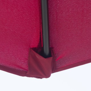 Ομπρέλα Κήπου με 8 Ακτίνες 2.95 m Χρώματος Κόκκινο Outsunny 840-070WR