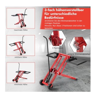 Υδραυλικός Γρύλος Ανύψωσης για Μηχανήματα Κήπου 225 Kg Costway GT3479 Υδραυλικός Γρύλος Ανύψωσης για Μηχανήματα Κήπου 225 Kg Costway GT3479