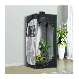 Υδροπονική Σκηνή Εσωτερικού Χώρου Καλλιέργειας Φυτών 60 x 60 x 140 ...