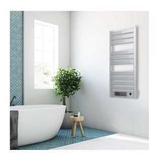 Ηλεκτρική Πετσετοκρεμάστρα Μπάνιου Χρώματος Γκρι Cecotec Ready Warm...