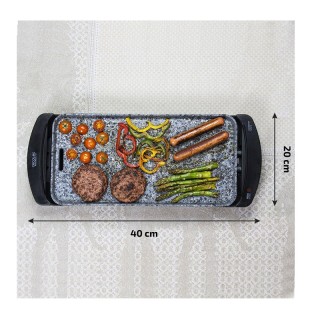 Ηλεκτρική Ψηστιέρα - Γκριλιέρα 1800 W Rock&Water 2000 Cecotec CEC-0... Ηλεκτρική Ψηστιέρα - Γκριλιέρα 1800 W Rock&Water 2000 Cecotec CEC-0...