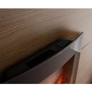 Ηλεκτρικό Τζάκι Τοίχου 26inch Μαύρο με Τηλεχειριστήριο Ready Warm 2...