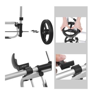 Υφασμάτινο Πτυσσόμενο Καρότσι Λαϊκής 44 x 27 x 100 cm Χρώματος Μαύρ... Υφασμάτινο Πτυσσόμενο Καρότσι Λαϊκής 44 x 27 x 100 cm Χρώματος Μαύρ...