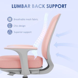 Vinsetto Εργονομική και Ανακλινόμενη Καρέκλα Γραφείου με Ρυθμιζόμεν...