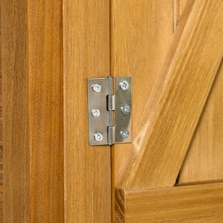 Outsunny Ξύλινο Υπόστεγο Κήπου με 2 Πόρτες με Ψηλό Σκαμπό 2 Ράφια κ... Outsunny Ξύλινο Υπόστεγο Κήπου με 2 Πόρτες με Ψηλό Σκαμπό 2 Ράφια κ...