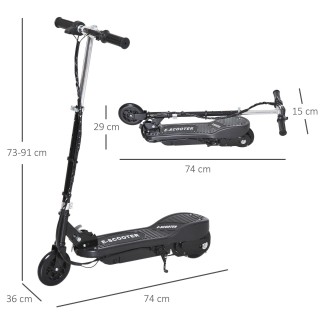 Homcom Electric Scooter για Παιδιά Πτυσσόμενο Μέγιστο 12km/h Χωρητι...