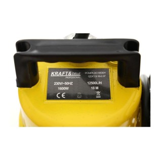 Ηλεκτρική Υποβρύχια Αντλία Όμβριων & Καθαρών Υδάτων 1600 W Kraft&De...