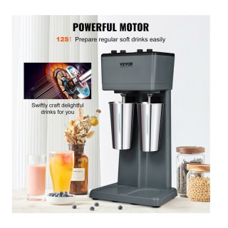 Ηλεκτρική Διπλή Φραπιέρα 2 x 820 ml 500 W VEVOR 840349938387 Ηλεκτρική Διπλή Φραπιέρα 2 x 820 ml 500 W VEVOR 840349938387