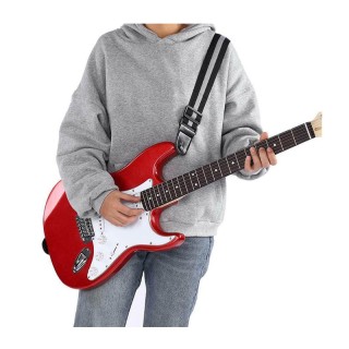 Ηλεκτρική Κιθάρα με Ενισχυτή Χρώματος Κόκκινο Hoppline HOP1000983-1 Ηλεκτρική Κιθάρα με Ενισχυτή Χρώματος Κόκκινο Hoppline HOP1000983-1