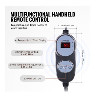 Ηλεκτρική Ολόσωμη Κουβέρτα Σάουνας Μονή 1800 x 800 mm VEVOR HWSNTNJ...