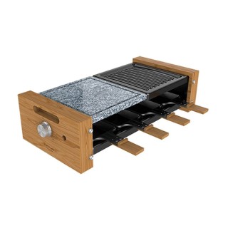 Ηλεκτρική Ψησταριά Raclette 1200 W Cecotec Grill 8400 Wood MixGrill...