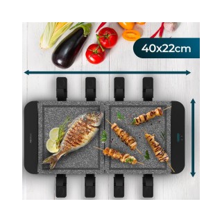 Ηλεκτρική Ψησταριά Raclette Grill 1400 W Cheese&Grill 16000 Inox Al... Ηλεκτρική Ψησταριά Raclette Grill 1400 W Cheese&Grill 16000 Inox Al...