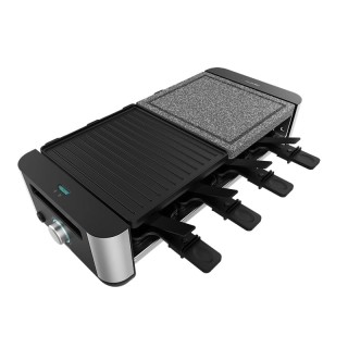 Ηλεκτρική Ψησταριά Raclette Grill 1400 W Cheese&Grill 16000 Inox Mi... Ηλεκτρική Ψησταριά Raclette Grill 1400 W Cheese&Grill 16000 Inox Mi...