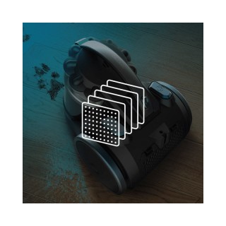 Ηλεκτρική Σκούπα Χωρίς Σακούλα 4 Lt 800 W Conga RockStar Multicyclo...