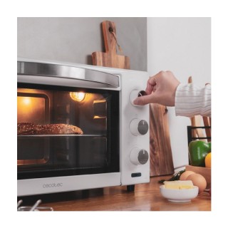 Ηλεκτρικό Φουρνάκι Cecotec Bake & Toast 2400 Χρώματος Λευκό CEC-02235 Ηλεκτρικό Φουρνάκι Cecotec Bake & Toast 2400 Χρώματος Λευκό CEC-02235