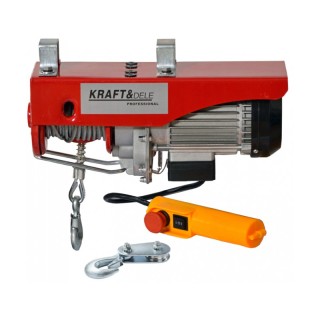 Ηλεκτρικό Παλάγκο Συρματόσχοινου 250/500 Kg 1000 W Kraft&Dele KD-1525 Ηλεκτρικό Παλάγκο Συρματόσχοινου 250/500 Kg 1000 W Kraft&Dele KD-1525