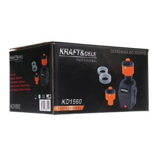 Ηλεκτρικό Ακονιστήρι Μύτης Τρυπανιών με 2 Κεφαλές Kraft&Dele KD-1560 Ηλεκτρικό Ακονιστήρι Μύτης Τρυπανιών με 2 Κεφαλές Kraft&Dele KD-1560