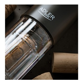 Ηλεκτρικό Ανοιχτήρι Κρασιού - Τιρμπουσόν με Κόπτη Adler AD-4490 Ηλεκτρικό Ανοιχτήρι Κρασιού - Τιρμπουσόν με Κόπτη Adler AD-4490
