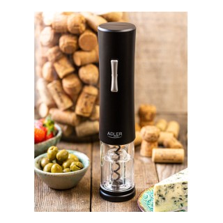 Ηλεκτρικό Ανοιχτήρι Κρασιού - Τιρμπουσόν με Κόπτη Adler AD-4490 Ηλεκτρικό Ανοιχτήρι Κρασιού - Τιρμπουσόν με Κόπτη Adler AD-4490