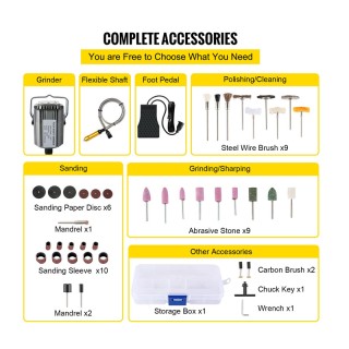 Ηλεκτρικό Εργαλείο Σχεδίασης και Επισκευής Κοσμημάτων 780 W VEVOR D... Ηλεκτρικό Εργαλείο Σχεδίασης και Επισκευής Κοσμημάτων 780 W VEVOR D...