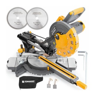 Ηλεκτρικό Φαλτσοπρίονο με Laser 2400 W POWERMAT PM-UK-2400M