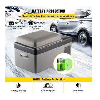 Ηλεκτρικό Φορητό Ψυγείο 20 Lt 12V 45 W VEVOR BXYSSCZBXSH-C2001V2 Ηλεκτρικό Φορητό Ψυγείο 20 Lt 12V 45 W VEVOR BXYSSCZBXSH-C2001V2