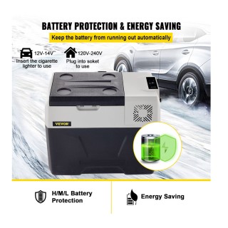 Ηλεκτρικό Φορητό Ψυγείο με 2 Ρόδες 40 Lt 60W 12/24V VEVOR BX-YSSCZB... Ηλεκτρικό Φορητό Ψυγείο με 2 Ρόδες 40 Lt 60W 12/24V VEVOR BX-YSSCZB...