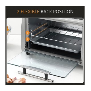 Ηλεκτρικό Φουρνάκι 10 Lt 750 W HOMCOM 800-084 Ηλεκτρικό Φουρνάκι 10 Lt 750 W HOMCOM 800-084