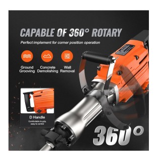 Ηλεκτρικό Κατεδαφιστικό Πιστολέτο 66J HEX 2200 W VEVOR DXDHYCPZJZKJ...