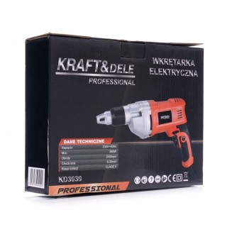 Ηλεκτρικό Κατσαβίδι 880 W Kraft&Dele KD-3030