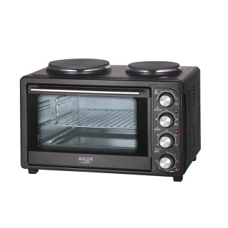 Ηλεκτρικό Κουζινάκι με 2 Εστίες Μαγειρέματος 2500 W Adler AD-6020 Ηλεκτρικό Κουζινάκι με 2 Εστίες Μαγειρέματος 2500 W Adler AD-6020