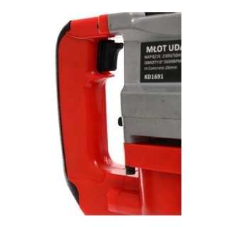 Ηλεκτρικό Κρουστικό Δράπανο και Σκαπτικό 1600 W Kraft&Dele KD-1691 Ηλεκτρικό Κρουστικό Δράπανο και Σκαπτικό 1600 W Kraft&Dele KD-1691