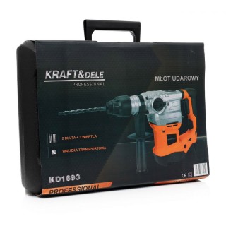 Ηλεκτρικό Κρουστικό Δράπανο και Σκαπτικό 2400 W Kraft&Dele KD-1693 Ηλεκτρικό Κρουστικό Δράπανο και Σκαπτικό 2400 W Kraft&Dele KD-1693