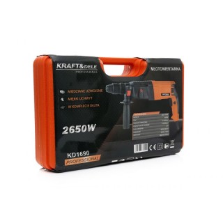 Ηλεκτρικό Κρουστικό Δράπανο και Σκαπτικό SDS-PLUS 2650 W Kraft&Dele... Ηλεκτρικό Κρουστικό Δράπανο και Σκαπτικό SDS-PLUS 2650 W Kraft&Dele...