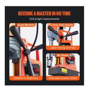 Ηλεκτρικό Μαγνητικό Δράπανο 1300 W VEVOR CLZJKXZ140MM1FIR5V2 Ηλεκτρικό Μαγνητικό Δράπανο 1300 W VEVOR CLZJKXZ140MM1FIR5V2