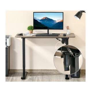 Ηλεκτρικό Μεταλλικό Γραφείο με Ρυθμιζόμενο Ύψος 120 x 60 x 72-116 c... Ηλεκτρικό Μεταλλικό Γραφείο με Ρυθμιζόμενο Ύψος 120 x 60 x 72-116 c...