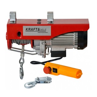 Ηλεκτρικό Παλάγκο Συρματόσχοινου 125/250 Kg 550 W Kraft&Dele ΚD-152...
