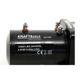 Ηλεκτρικό Παλάγκο Συρματόσχοινου 5.4 T 12 V Kraft&Dele KD-1565 Ηλεκτρικό Παλάγκο Συρματόσχοινου 5.4 T 12 V Kraft&Dele KD-1565