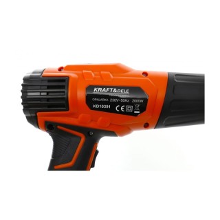 Ηλεκτρικό Πιστόλι Θερμού Αέρα 2000 W Kraft&Dele KD-10391