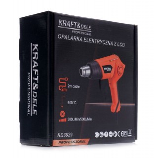 Ηλεκτρικό Πιστόλι Θερμού Αέρα με LCD Οθόνη 2000 W Kraft&Dele KD-3029 Ηλεκτρικό Πιστόλι Θερμού Αέρα με LCD Οθόνη 2000 W Kraft&Dele KD-3029