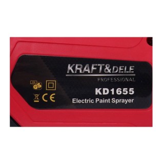 Ηλεκτρικό Πιστόλι Βαφής Σπρέι 450 W 1 Lt Kraft&Dele KD-1655 Ηλεκτρικό Πιστόλι Βαφής Σπρέι 450 W 1 Lt Kraft&Dele KD-1655