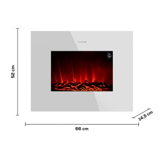 Ηλεκτρικό Τζάκι Τοίχου με WiFi και Τηλεχειριστήριο 26 Cecotec Ready... Ηλεκτρικό Τζάκι Τοίχου με WiFi και Τηλεχειριστήριο 26 Cecotec Ready...