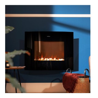 Ηλεκτρικό Τζάκι Τοίχου με WiFi και Τηλεχειριστήριο 35 Cecotec Ready...