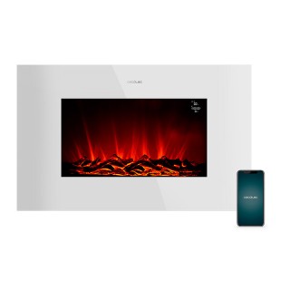 Ηλεκτρικό Τζάκι Τοίχου με WiFi και Τηλεχειριστήριο 35 Cecotec Ready... Ηλεκτρικό Τζάκι Τοίχου με WiFi και Τηλεχειριστήριο 35 Cecotec Ready...