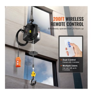 Ηλεκτρικό Χειροκίνητο/Ενσύρματο/Ασύρματο Βαρούλκο 498.95 Kg 1500 W ... Ηλεκτρικό Χειροκίνητο/Ενσύρματο/Ασύρματο Βαρούλκο 498.95 Kg 1500 W ...