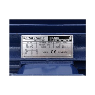 Ηλεκτρικός Κινητήρας 3.0 kW 380 V Kraft&Dele KD-1815 Ηλεκτρικός Κινητήρας 3.0 kW 380 V Kraft&Dele KD-1815
