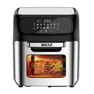 Ηλεκτρικό Φουρνάκι / Φριτέζα Αέρος 12 Lt Μαύρο / Inox 1800 W Bakaji...