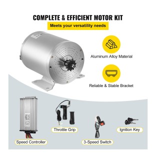Ηλεκτρικός Κινητήρας Συνεχούς Ρεύματος Χωρίς Ψήκτρες 4300 RPM 48V 2... Ηλεκτρικός Κινητήρας Συνεχούς Ρεύματος Χωρίς Ψήκτρες 4300 RPM 48V 2...