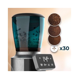 Ηλεκτρικός Μύλος Άλεσης Καφέ 200 W SteelMill Touch Cecotec CEC-01805 Ηλεκτρικός Μύλος Άλεσης Καφέ 200 W SteelMill Touch Cecotec CEC-01805